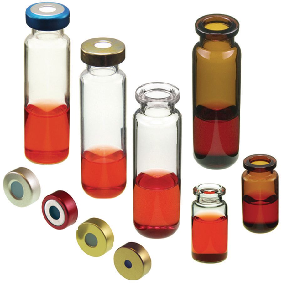 Caps ND18 GC Headspace Vials